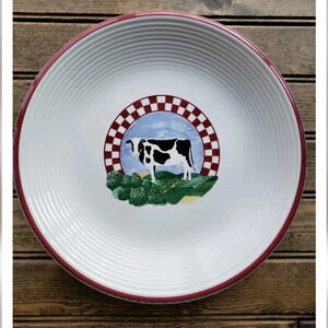 CENTURY STONEWARE Fannie's Farm Salad/Dessert Plate | 8" set of two